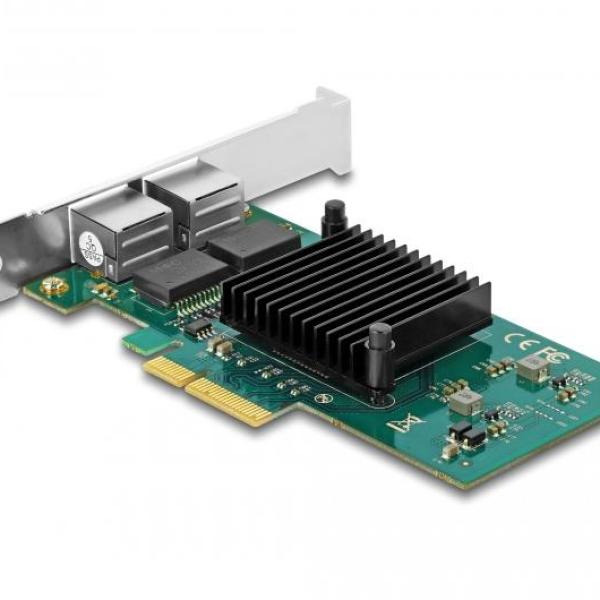 Карта PCI Express x4 Delock към 2 x RJ45 Gigabit LAN i82576