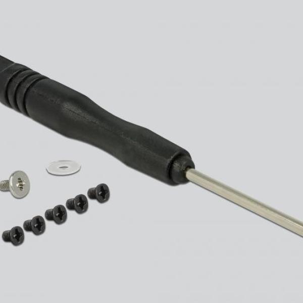Конвертор DeLock, SATA 22 pin - M.2 с чекмедже, 2.5"