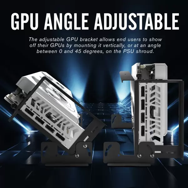Брекет за вертикален монтаж на GPU EZDIY-FAB PCIe 4.0 Riser Cable
