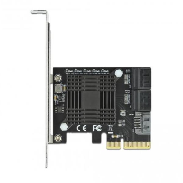 Контролер Delock SATA PCI Express Card - 5 ports