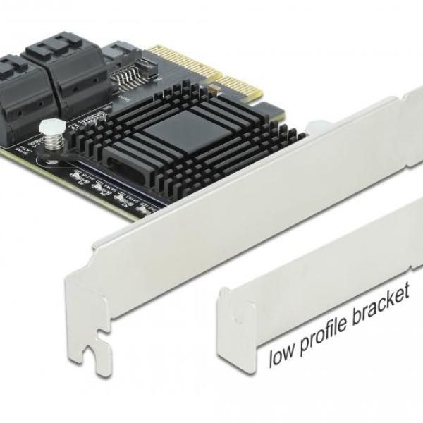 Контролер Delock SATA PCI Express Card - 5 ports