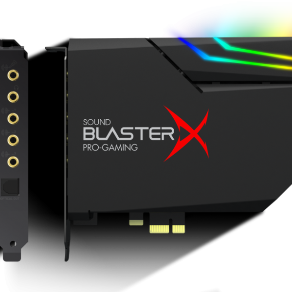 Звукова карта Creative Sound Blaster X AE-5, 7.1, DAC + RGB AURORA LIGHTING