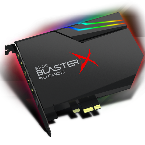 Звукова карта Creative Sound Blaster X AE-5, 7.1, DAC + RGB AURORA LIGHTING