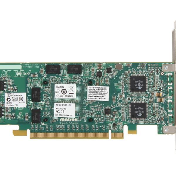 Видео карта MATROX M9148-E1024LAF LP PCIe x16, 4 x mini DP