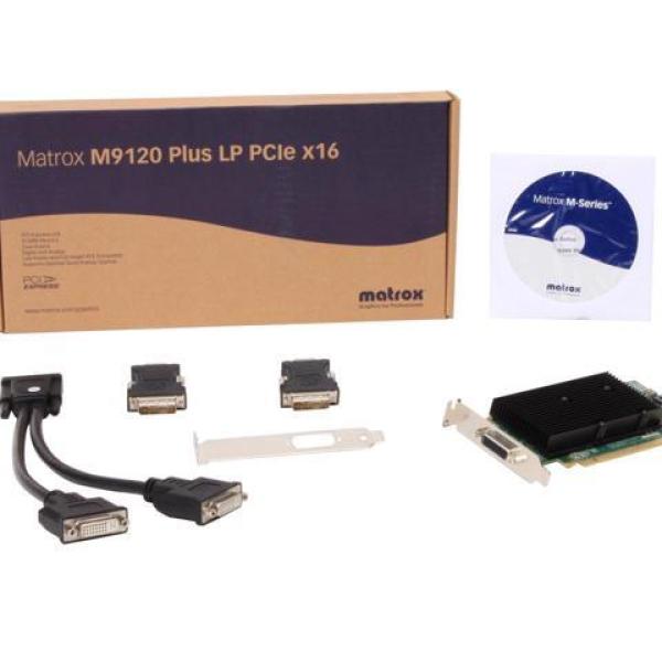 Видео карта Matrox M9120-E512LPUF Plus 512MB GDDR PCIe x16 Low Profile, Workstation