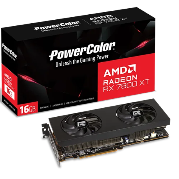 Видео карта PowerColor AMD Radeon RX 7800 XT 16GB GDDR6