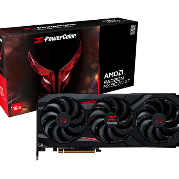 Видео карта PowerColor Radeon RX 9070 XT Red Devil 16GB GDDR6