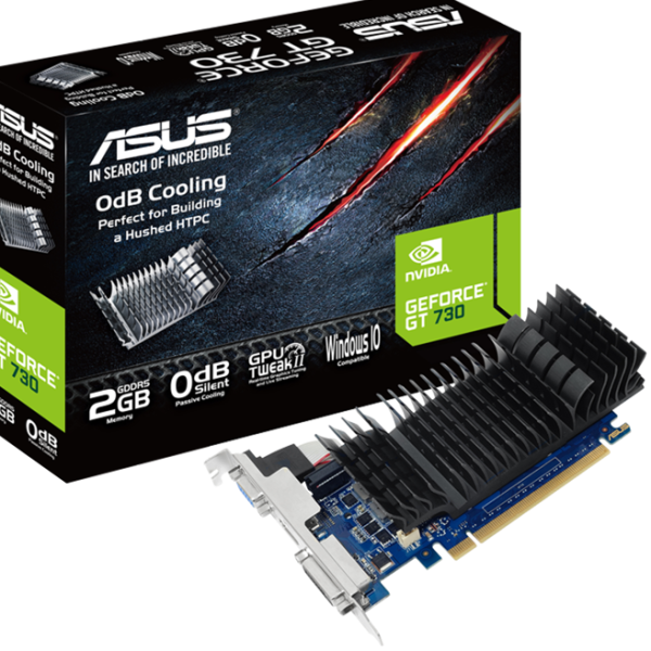 Видео карта ASUS GeForce GT 730 2GB GDDR5